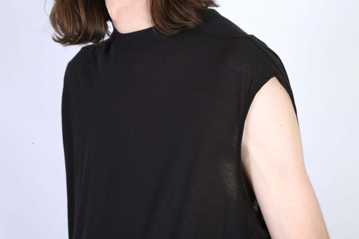 Rick Owens Tarp Tee - Black | Garmentory