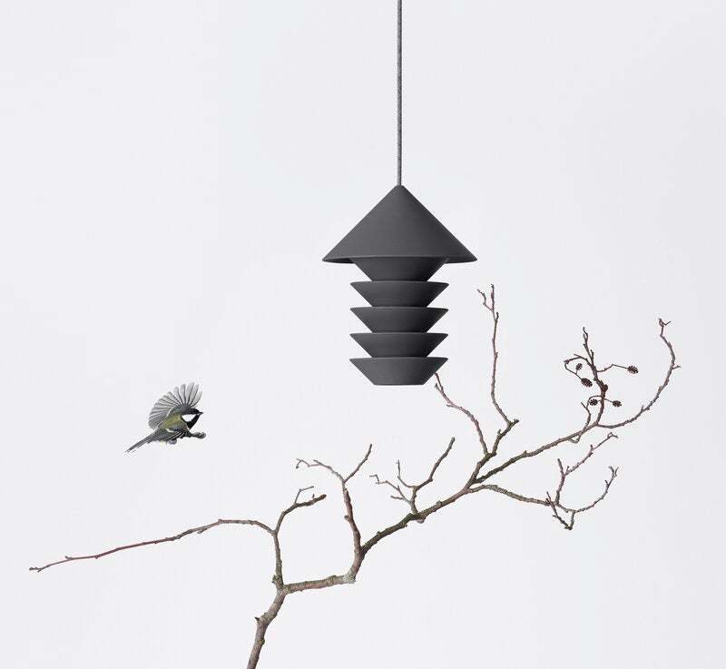 Pidt Bird Silo - Slate Pidt Bird Silo - Slate