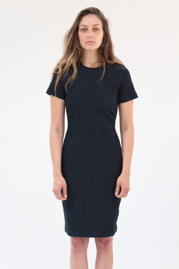 prairie underground denim dress
