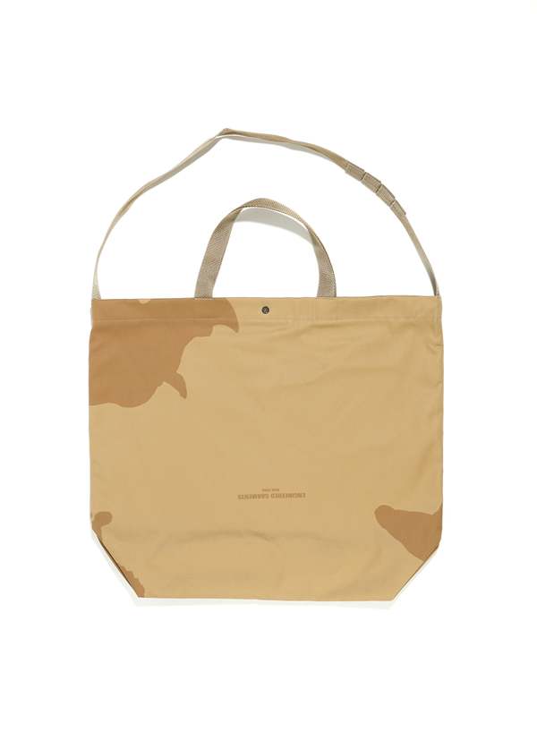 Engineered Garments Carry All Tote - Khaki Animal Print | Garmentory