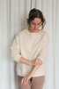 Signe Nima Sweatshirt - Oyster - Thumbnail 1