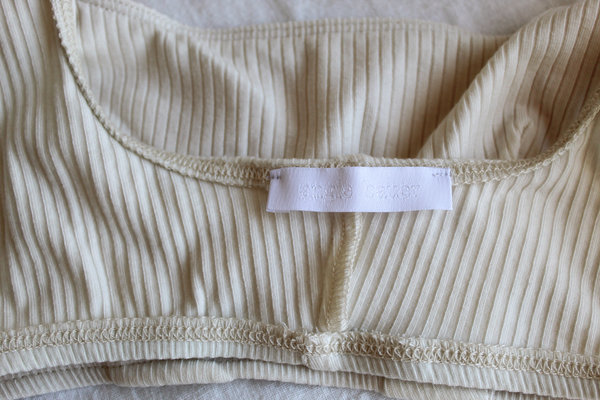 Angie Bauer Amari Bra Top - Alabaster Angie Bauer Amari Bra Top - Alabaster
