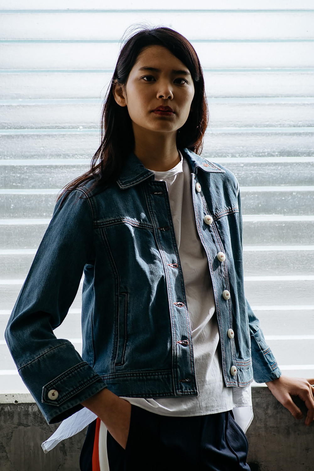 【関税&送料込】Ganni Denim Jacket Women's Denim Jackets | Classic, Distressed, and Oversized