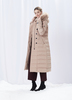 MARINA YACHTING Goose Down Long Puffer - Cream Beige - Thumbnail 1