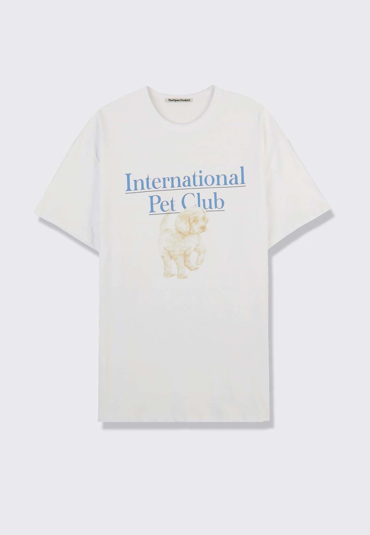 Theopen Product Pet Club Cotton T-Shirt - White - Image 1 of 5