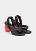 Yume Yume Love Heel - Black/Red - Thumbnail 2