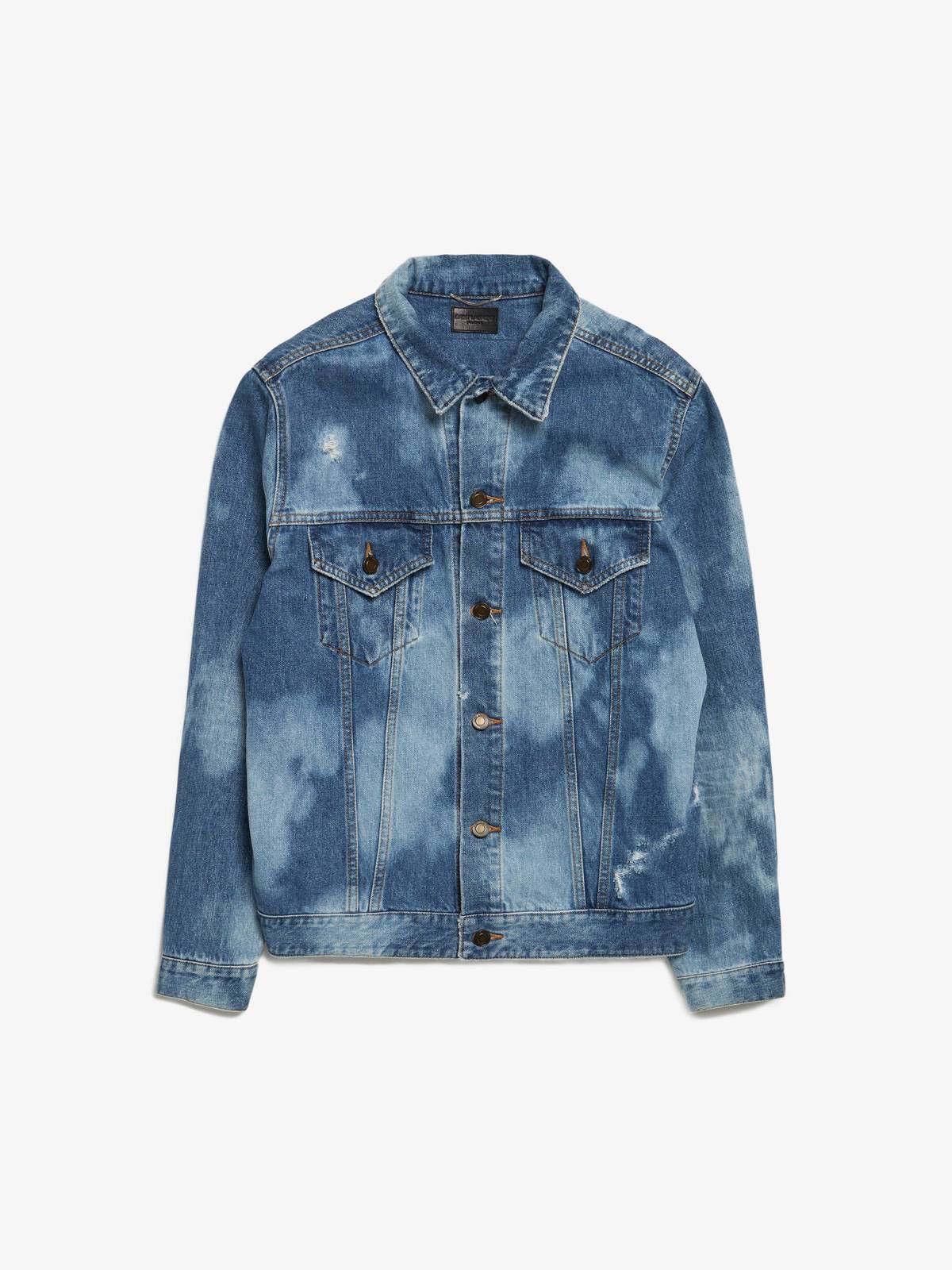 Saint Laurent Paris M Washed Ragged Inserts Sweet Dreams Back 