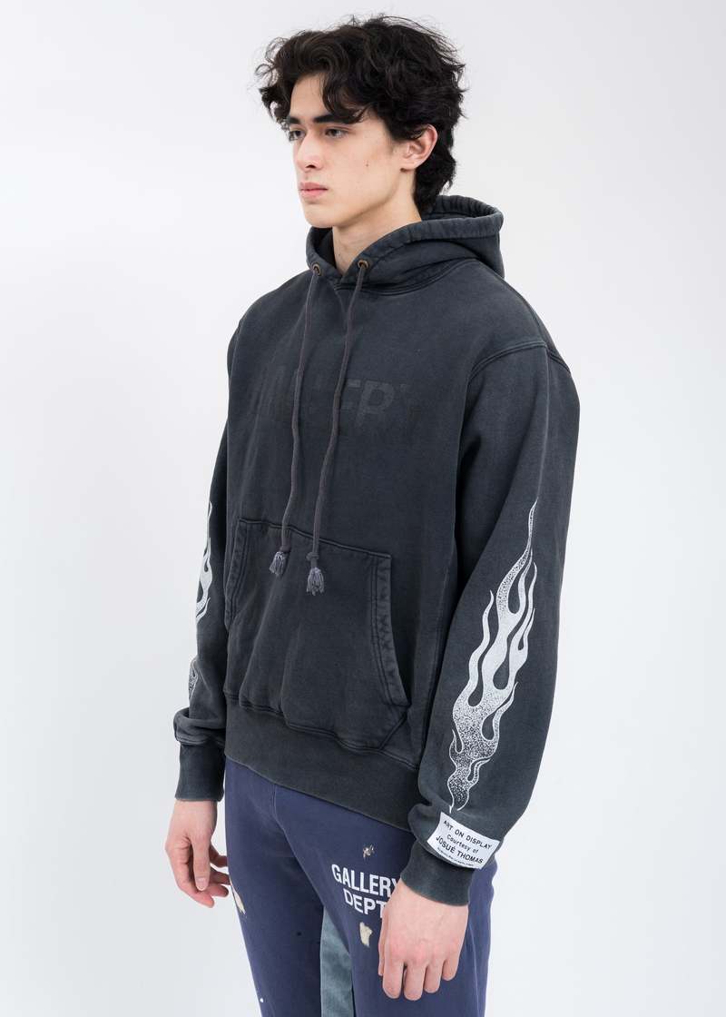 GALLERY DEPT. | SIZE LOGO HOODIE BLACK パーカー Gallery-Dept-Souvenir-Logo-