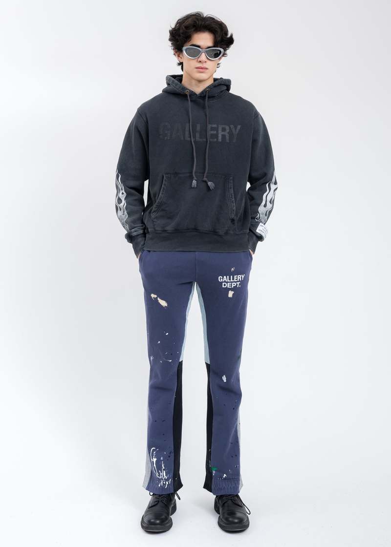 GALLERY DEPT. Flames Gallery Dept Logo Hoodie SWEATER