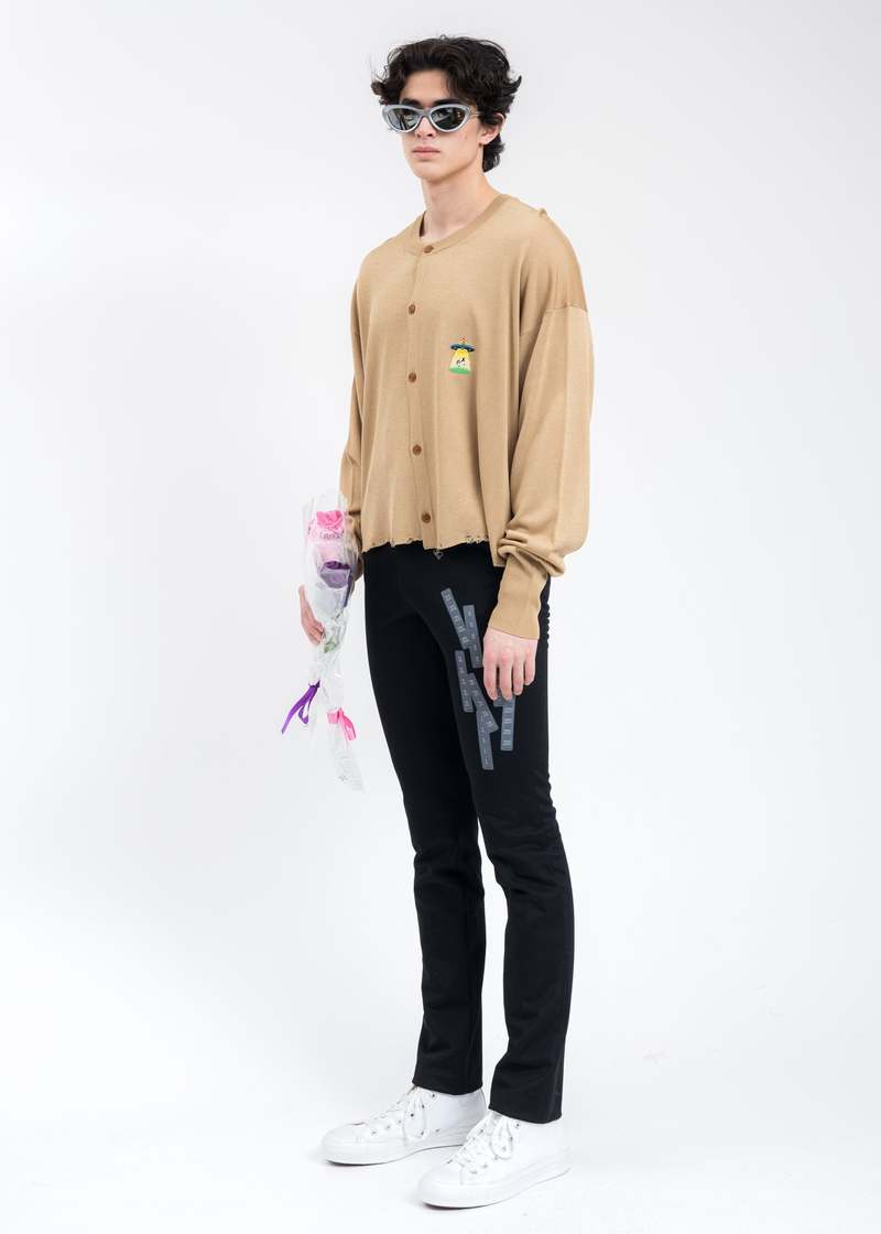 doublet OVERSIZED CUT―OFF CARDIGAN M doublet OVERSIZED CUT―OFF CARDIGAN M doublet / OVERSIZED CUT