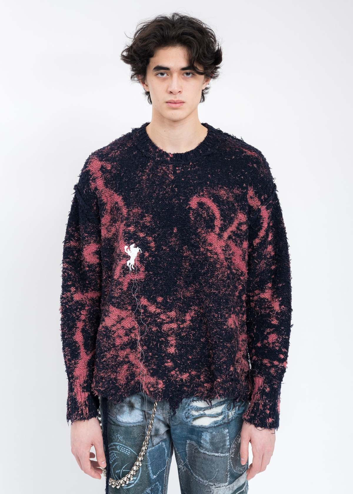 T*S様 doublet RECYCLE COTTON BLEACHED PUL Doublet RECYCLE COTTON BLEACHED Pullover - Multi | Garmentory