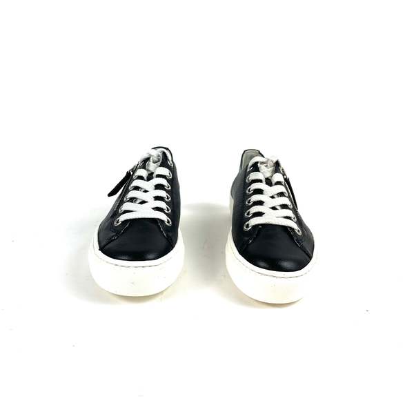 Paul Green Lacey Zip Sneaker - Black | Garmentory