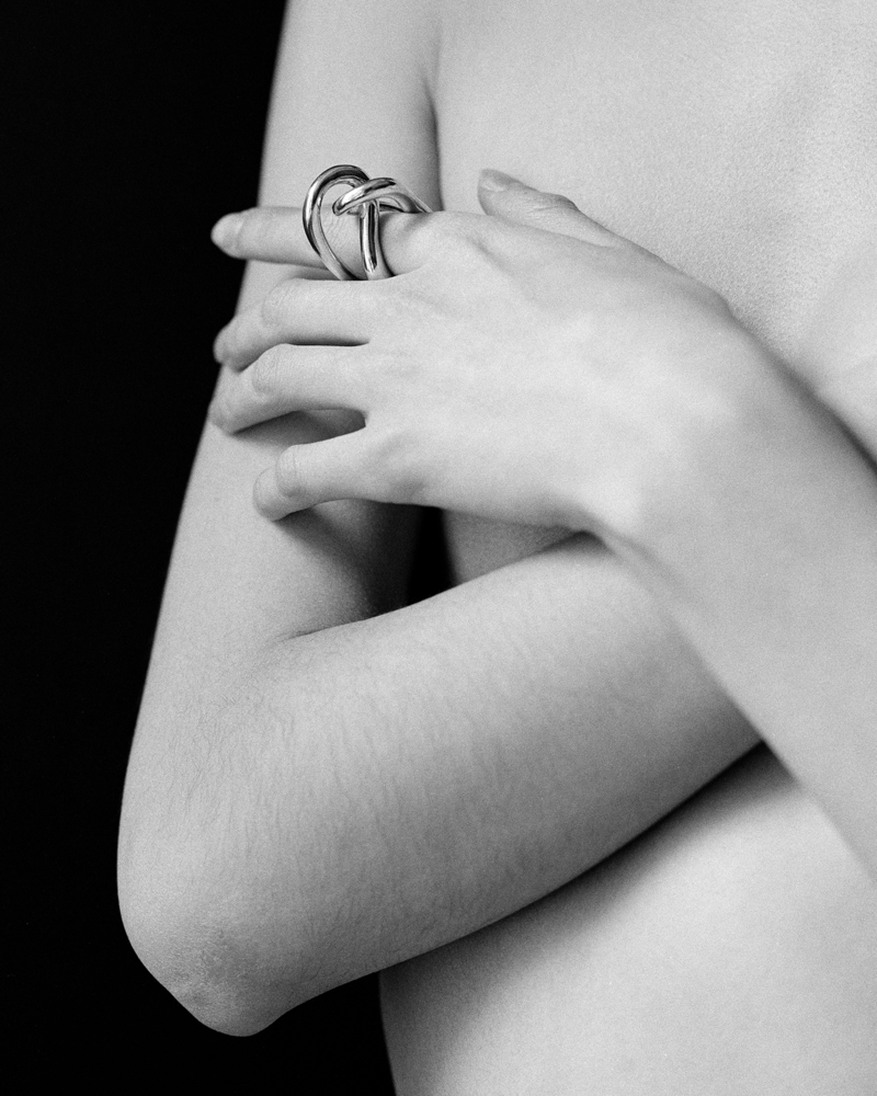 JANE D'ARENSBOURG Mobius Sculptural Metal Ring | Garmentory