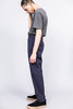 MHL Basic T-Shirt Cotton Linen Jersey Mid Grey - Thumbnail 2