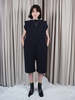MM6 Maison Margiela Pinstripe Jumpsuit - Navy Pinstripe - Thumbnail 1