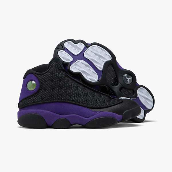 jordan 13 retro black and lilac