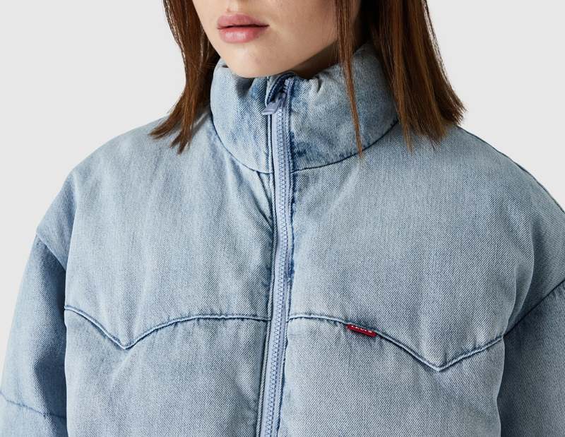 Levi's Super Puffer Jacket - Blue | Garmentory