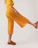 Pleats Please Issey Miyake Monthly Colors December Pants - Bright Orange - Thumbnail 2
