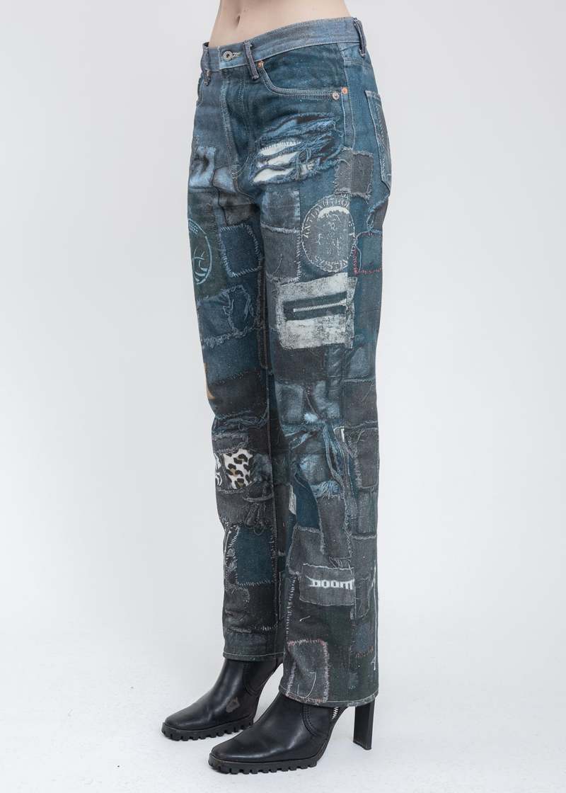 パンツ doublet (PHOTO PRINT PANTS) doublet / PHOTO PRINT PANTS-doubletの通販EQUAL