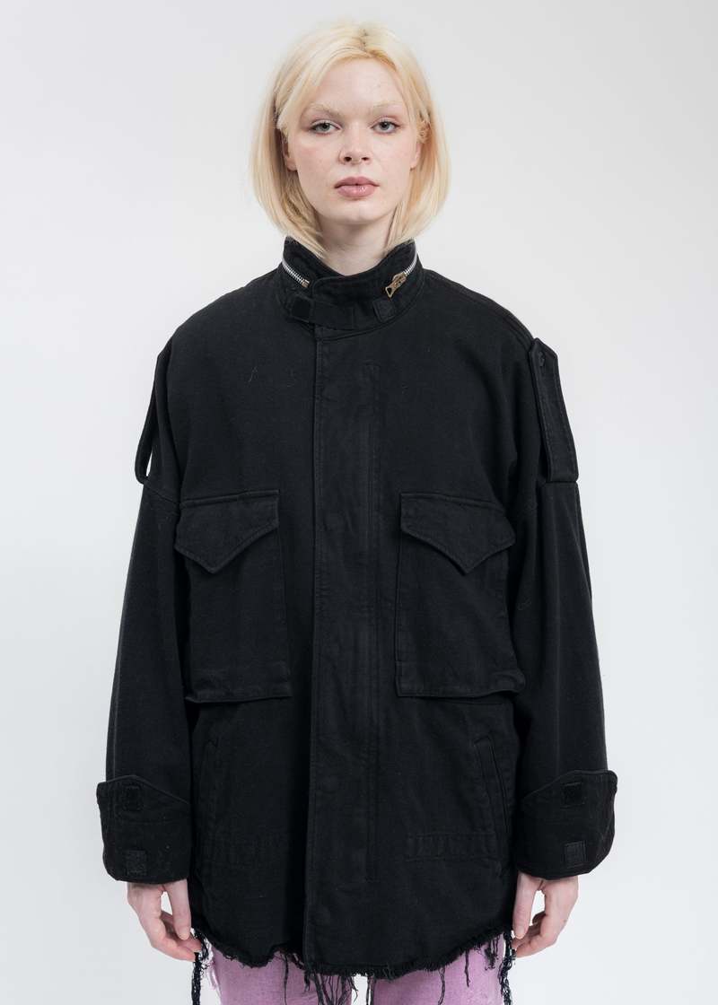 doublet SILK TWILL MILITARY BLOUSON S