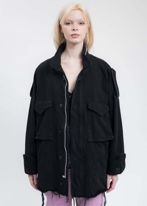 doublet SILK TWILL MILITARY BLOUSON 【公式通販】