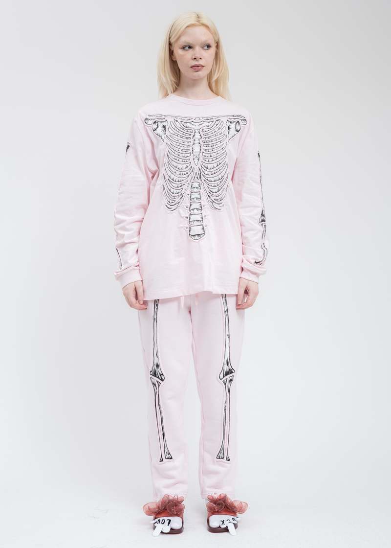 トップス doublet BANDAGE EMBROIDERY L/S T-SHIRT M Doublet Bandage Embroidery Shirt - White | Garmentory
