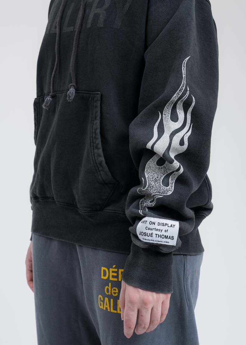 GALLERY DEPT. Flames Gallery Dept Logo Hoodie SWEATER