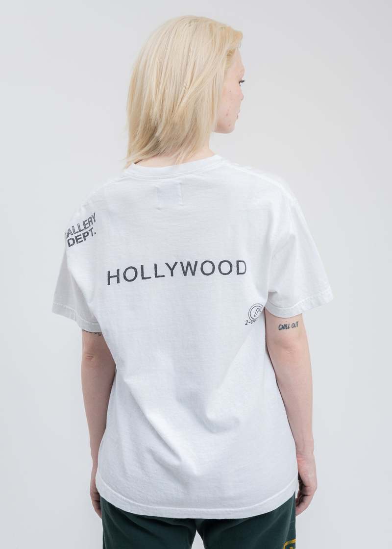 Gallery Dept. Society Of The Spectacle T-shirt - White Gallery Dept. Society Of The Spectacle T-shirt - White