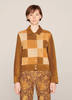 YMC Olympus Patchwork Suede Jacket - Brown Multi - Thumbnail 2
