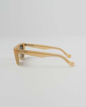 Tol Eyewear Trapezium Sunglasses - Honey | Garmentory display picture 3