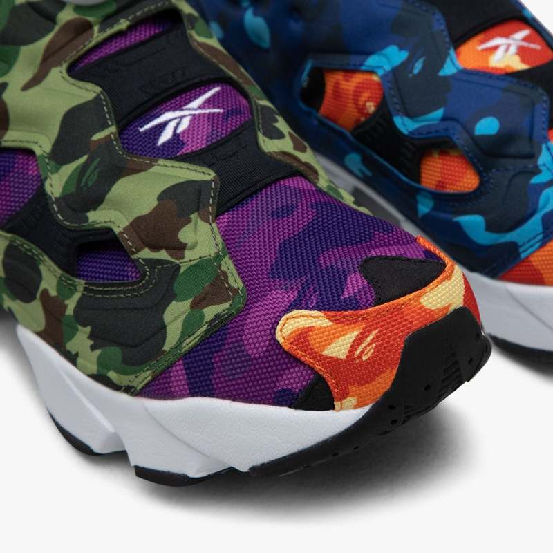 Reebok Instapump Fury ホワイト/ブラック　BAPE Buy Reebok A Bathing Ape x Mita x InstaPump Fury 'White