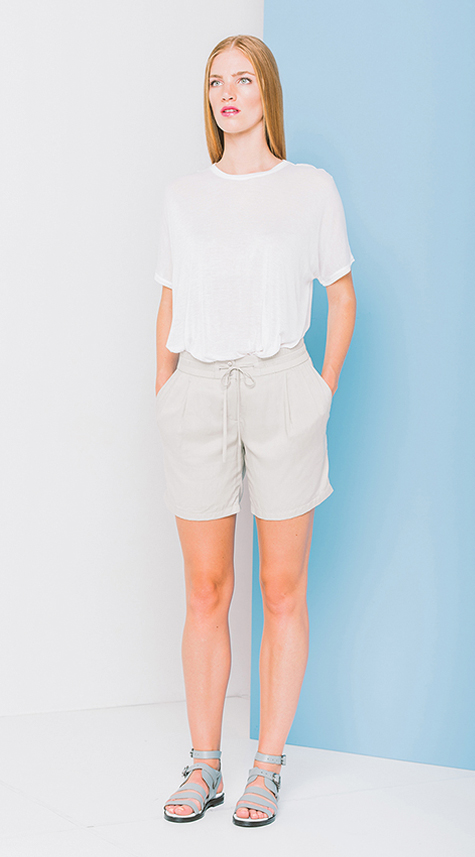 Lightweight Shorts with Drawstring Lightweight Shorts with Drawstring