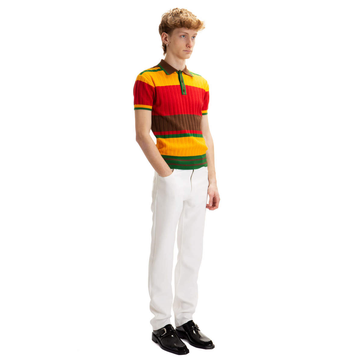 WALES BONNER Sun polo | Garmentory