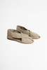 Jacques Soloviere Stitch Biarritz Suede Calf Sandals  - Taupe - Thumbnail 6