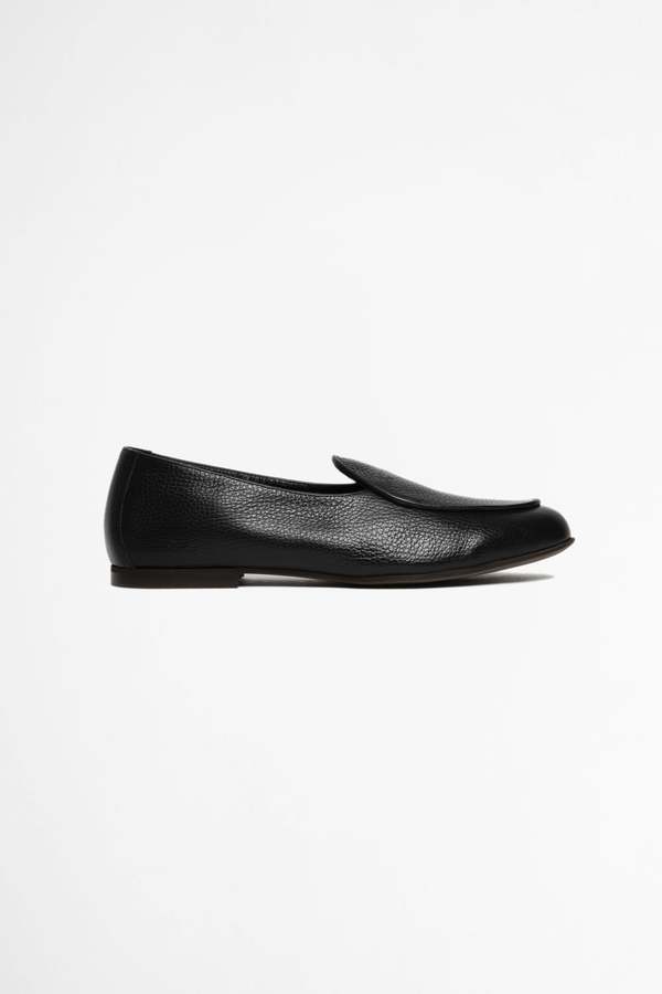 Jacques Soloviere Slippers Jacques Grain. Calf - Black