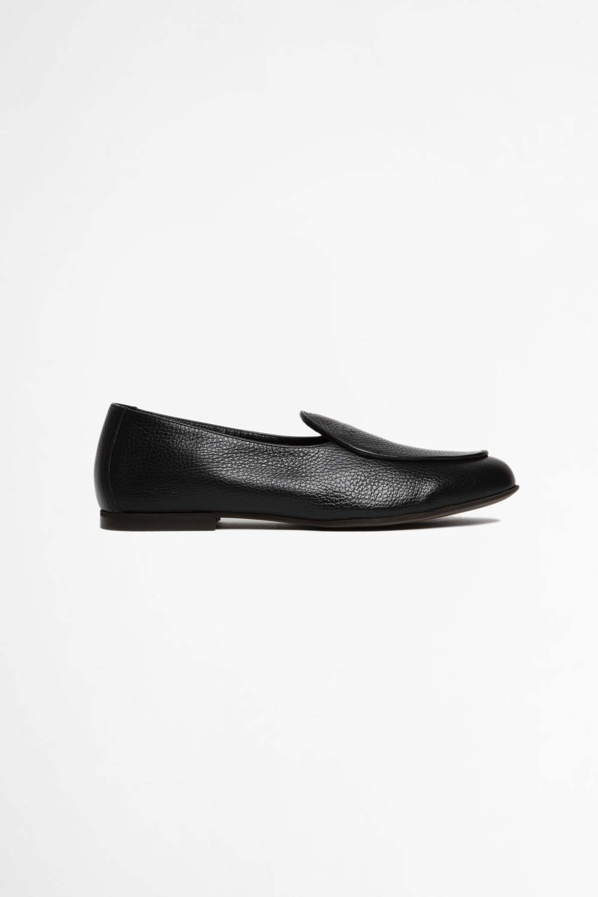 Jacques Soloviere Slippers Jacques Grain. Calf - Black - Image 1 of 6