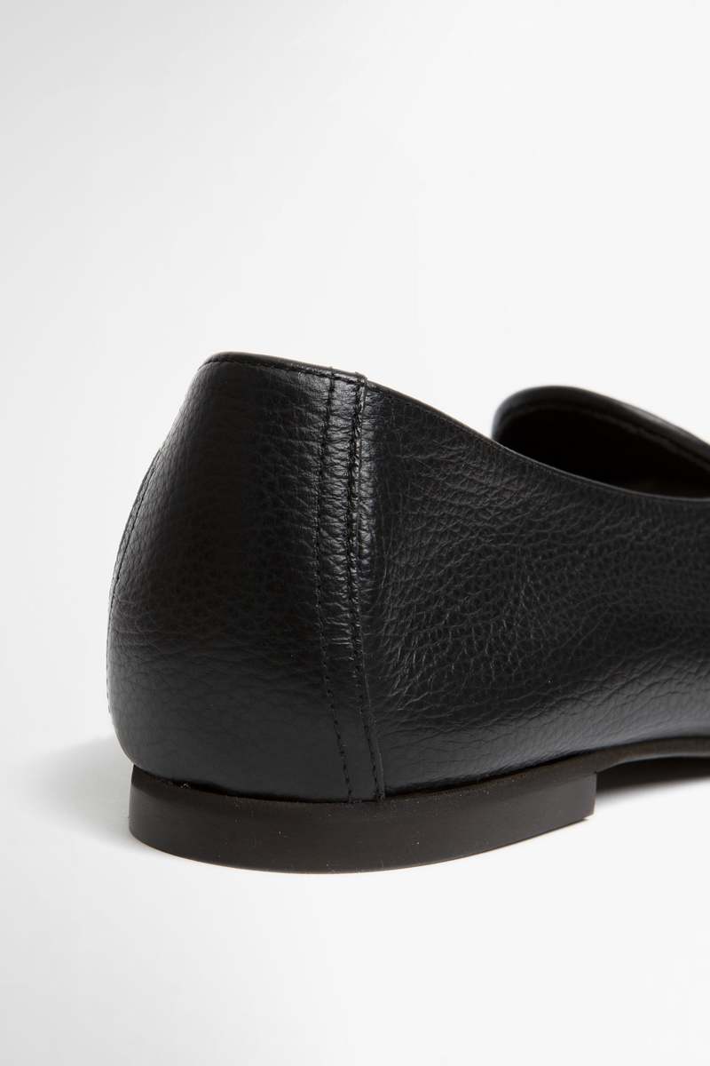 Jacques Soloviere Slippers Jacques Grain. Calf - Black