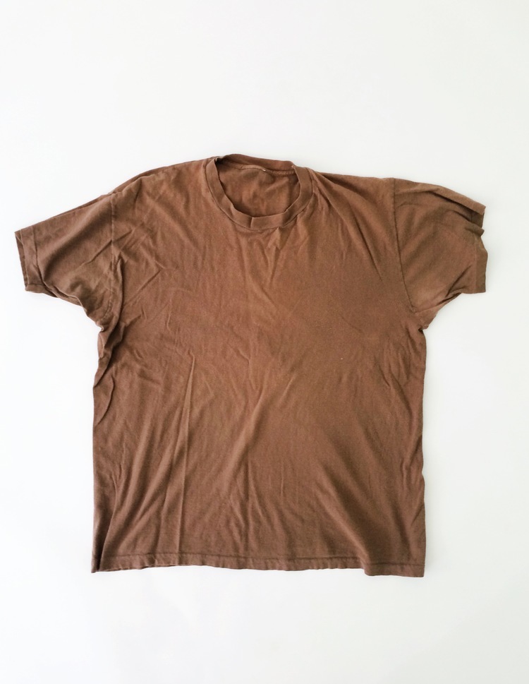 FINDS Faded Brown Vintage Crewneck T 