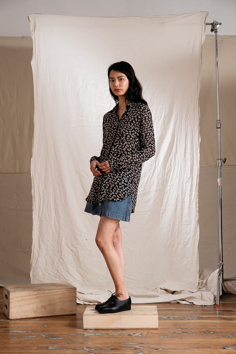 Ganni Newman Georgette Shirt