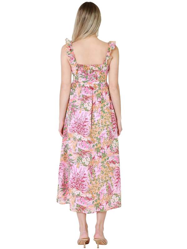 Banjanan Alexa Dress - Loki's Garden Lilac Sachet | Garmentory