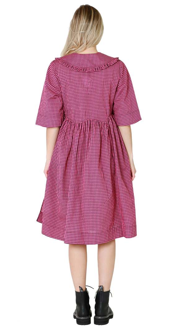 Rose Museロゼミューズjacquard check dress ロゼミューズ rosemuse jacquard check dress