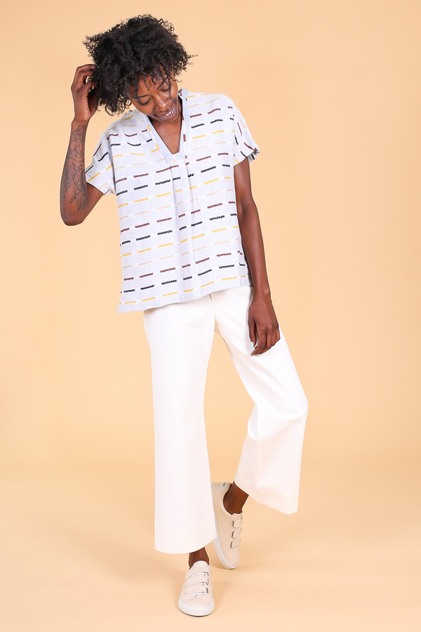 Ace & Jig Atwood top in ivy