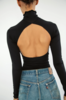 Line by K Margaux Top - Black - Thumbnail 2