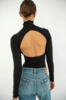 Line by K Margaux Top - Black - Thumbnail 4
