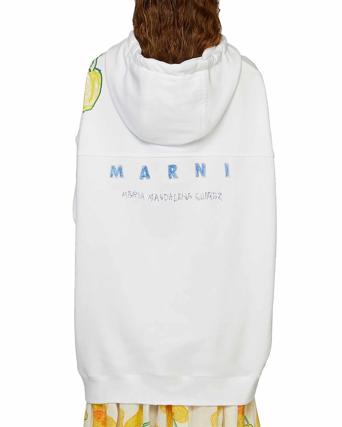 Marni X Maria Magdalena Suarez Sweatshirt - WHITE/MULTICOLOR 
