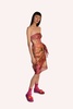 Anna Sui Tropical Paradise Sarong Dress - Raspberry Multi - Thumbnail 1