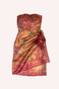 Anna Sui Tropical Paradise Sarong Dress - Raspberry Multi - Thumbnail 2