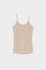 Silk Laundry RIBBED CAMI TOP - HAZELNUT - Thumbnail 1