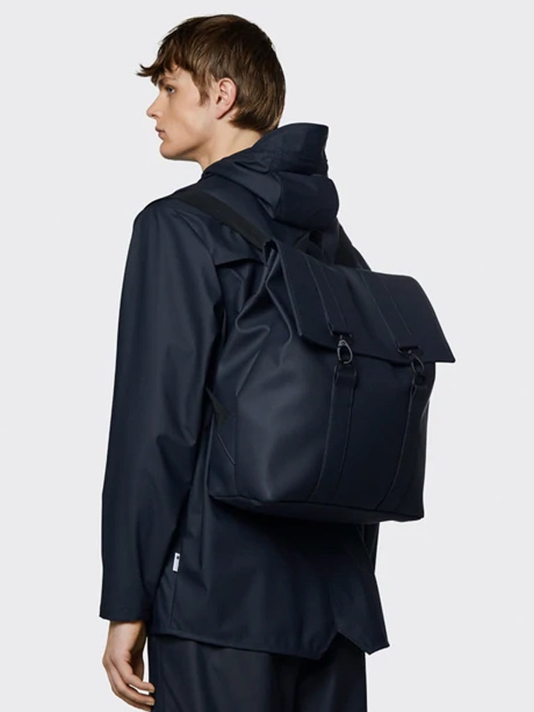 Unisex Rains Messenger Bag Navy Garmentory
