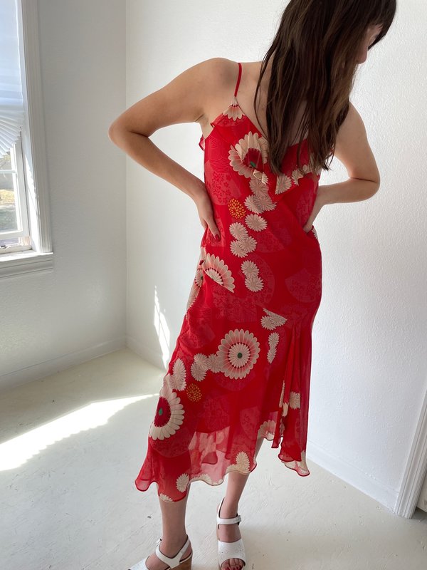 dress of pregnant woman Amor Maternity Gauze Unique Boho Dresses M-XL / Rust